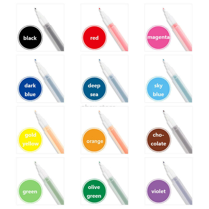 12 color brush pens in bullet journal essential kit for beginners