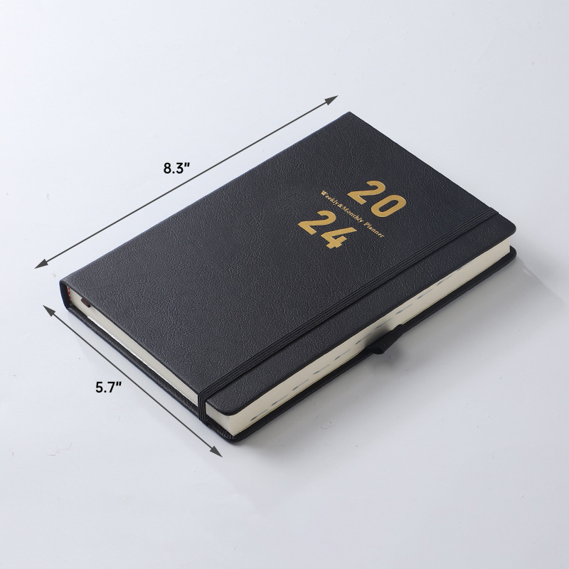 2024 Year Planner with Pen Holder - Notebookpost