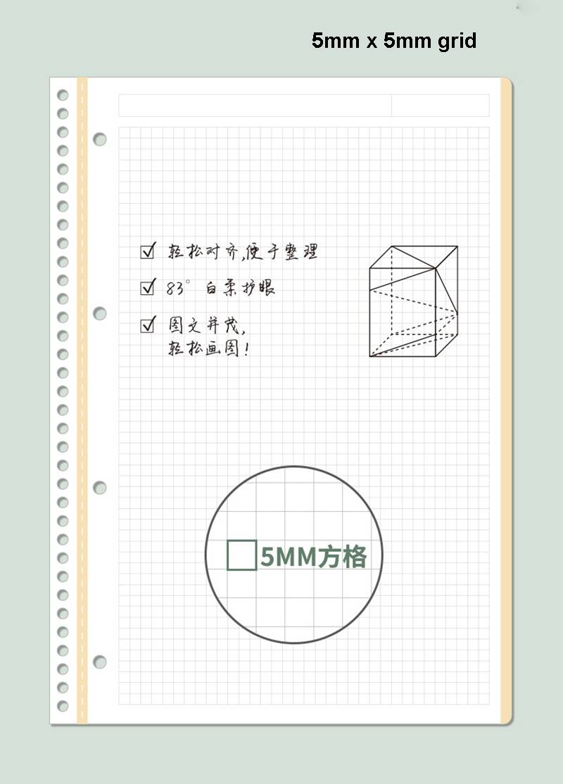 A4 Grid Notebook - Image 6