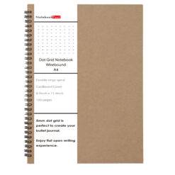 A4 Dotted Spiral Notebook