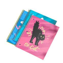 A4 Lined Notebook with Cute Cover,120 Pages