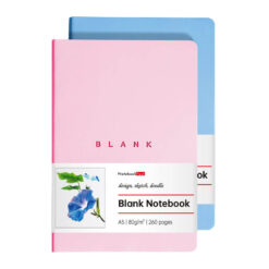 blank page notebook