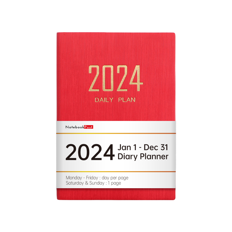 2024 Daily Planner with Index Tab