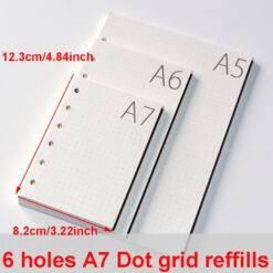 A7 Dot Grid Refill Paper 100 Sheets