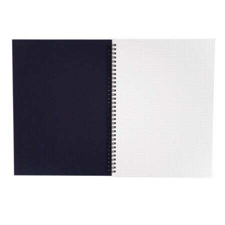Big A4 Size Spiral Notebook With Dot Grid Paper Notebookpost
