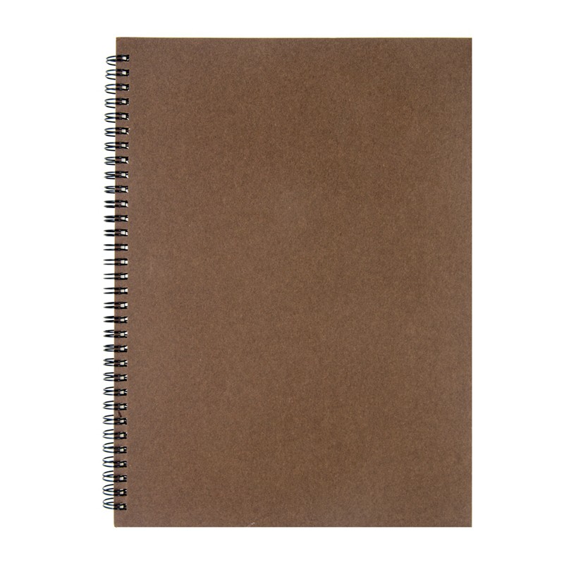 Big A4 Size Spiral Notebook With Dot Grid Paper Notebookpost