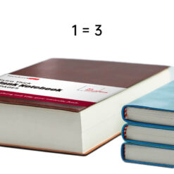 Extra Thick Notebook with Blank Pages, thickness equal to 3 nornal notebooks