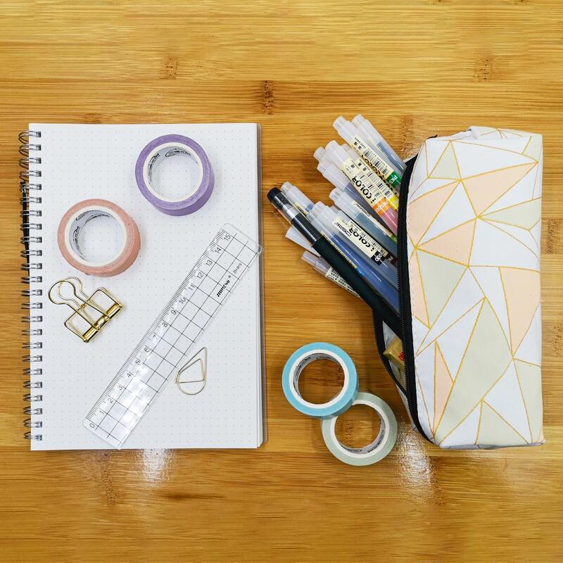 another over all view of Bullet Journal Essential Kit for Beginners