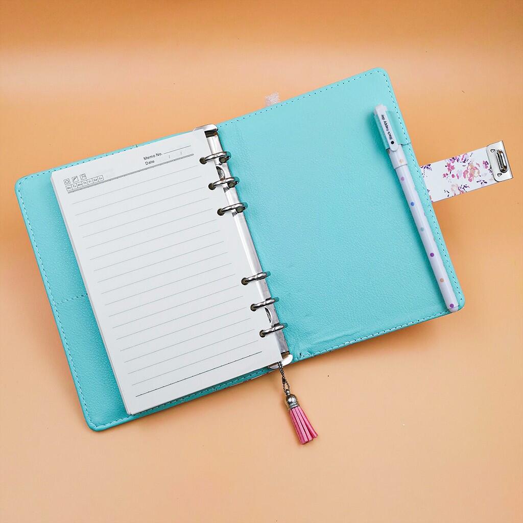 Buqoo A5 Clear PVC Notebook Cover Standard 6 Rings India | Ubuy