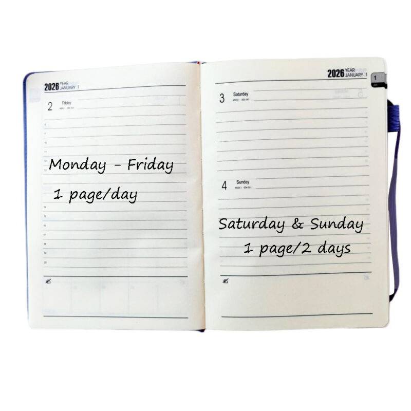 2026 Daily Planner with Pen holder - Image 8