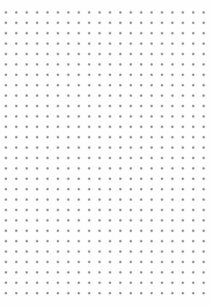 Big A4 Size Spiral Notebook For Bullet Journal Dotted Paper Black 