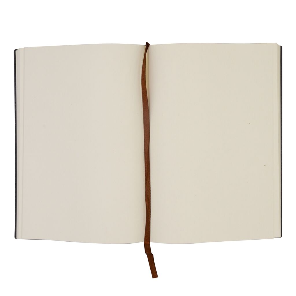 A5 Extra Thick Brown Leather Journal, Blank Paper Notebook Sketchbook, 640  Pages