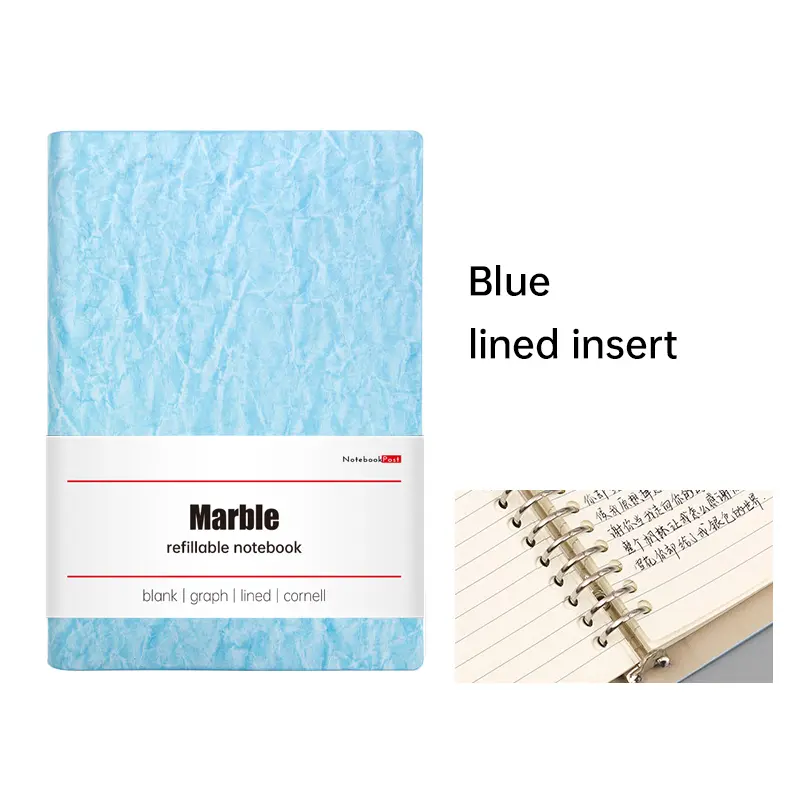 Marble Binder Notebook - Notebookpost