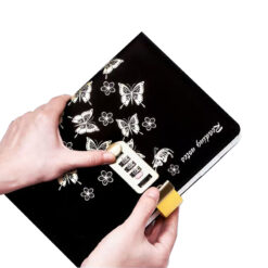 Butterfly Password Book – 120 Sheets Secret Password Organizer