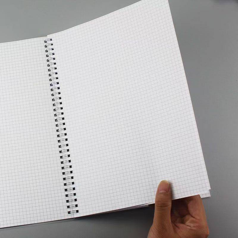 Large A4 Spiral Graph Notebook - Image 7