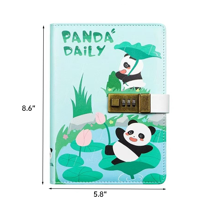 Panda Diary with Lock for Boys and Girls - Image 5