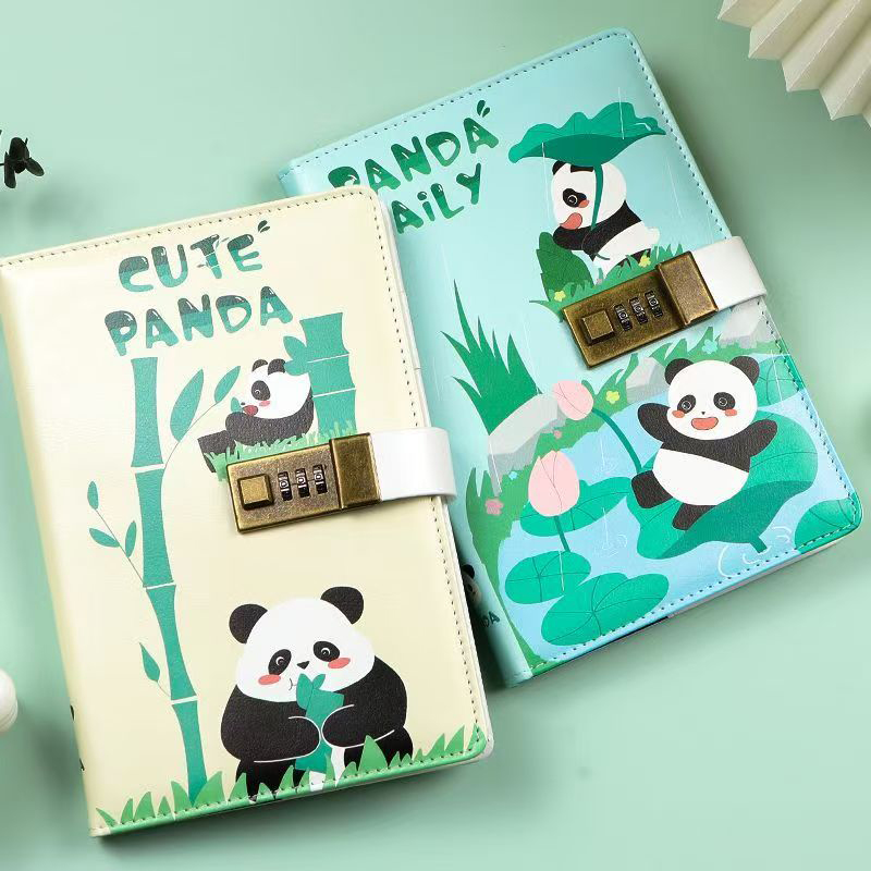 Panda Diary with Lock for Boys and Girls - Image 3