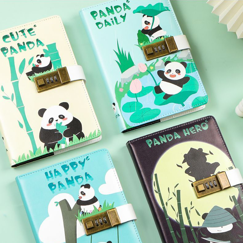 Panda Diary with Lock for Boys and Girls - Image 4