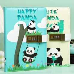 Alternative view of Panda Diary with Lock for Boys and Girls