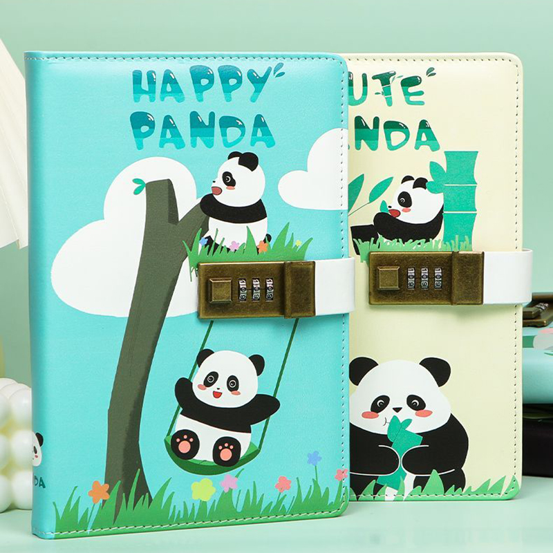 Panda Diary with Lock for Boys and Girls - Image 2