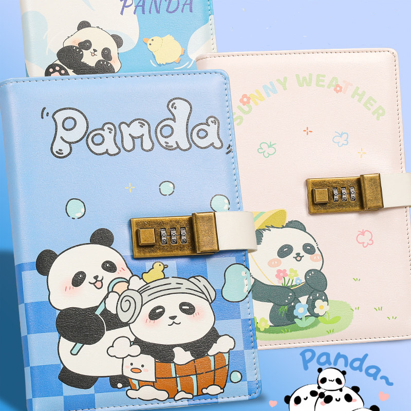 Panda Series A5 Diary with Digital Lock for Boys and Girls - Image 6