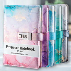 A5 Size Password Lock Notebook for Writing