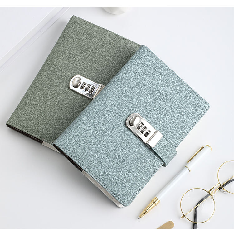 Mini Lock Notebook for Girls and Women, A7 Size - Notebookpost