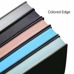 pocket size notebook, with color edge for seprate from each other