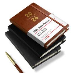 Alternative view of 2026 Daily Planner with Pen holder