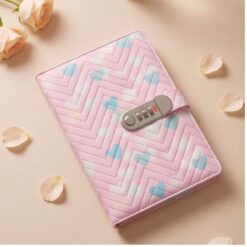 Alternative view of Pink Heart Password Lock Diary for Girls, A5 Size